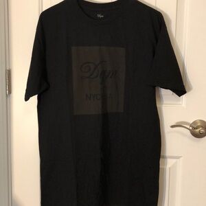 DQM Tee Shirt Size Large. NWOT Black